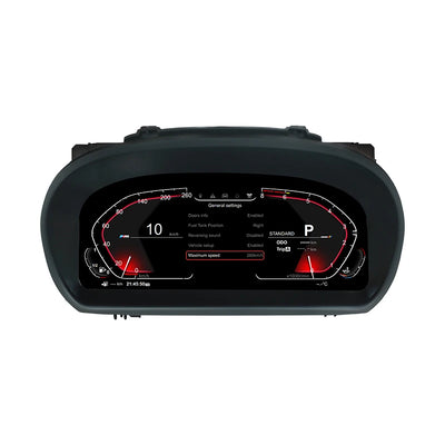 Tableau de Bord Numérique BMW Série 1 E81 E87 2006-2015 - vue de profil - Becquet Voiture