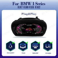 Tableau de Bord Numérique BMW Série 1 E87 E88 - vue rapprochée - Becquet Voiture