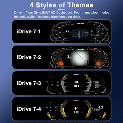 Tableau de Bord Numérique BMW Série 1 E87 - installé sur véhicule - Becquet Voiture