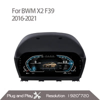 Tableau de Bord Numérique BMW Série 1 F20 - vue de dessus - Becquet Voiture