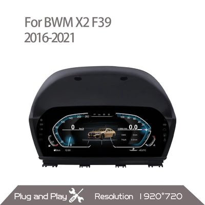 Tableau de Bord Numérique BMW Série 1 F20 - vue de dessus - Becquet Voiture