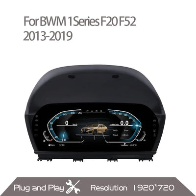 Tableau de Bord Numérique BMW Série 1 F20 - vue rapprochée - Becquet Voiture