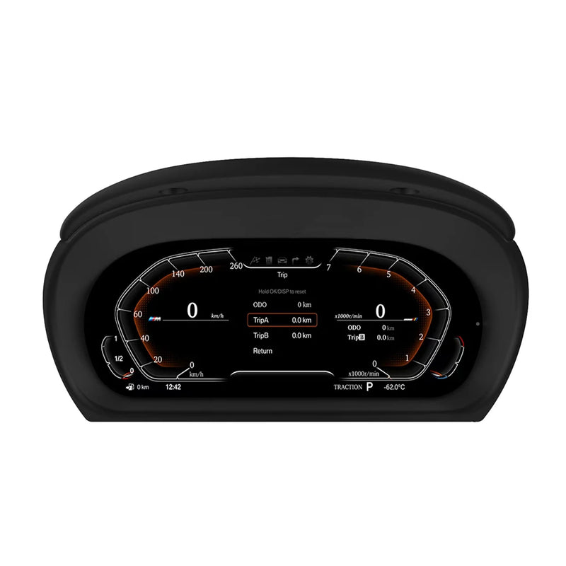 Tableau de Bord Numérique BMW Série 3 E90 E91 E92 2005-2012 - détail du montage - Becquet Voiture