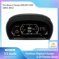 Tableau de Bord Numérique BMW Série 3 E90 E91 E92 2005-2012 - vue de face - Becquet Voiture