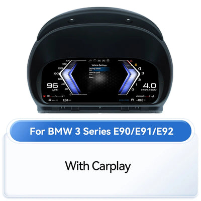 Tableau de Bord Numérique BMW Série 3 E90-E93 2005-2012 - détail du montage - Becquet Voiture