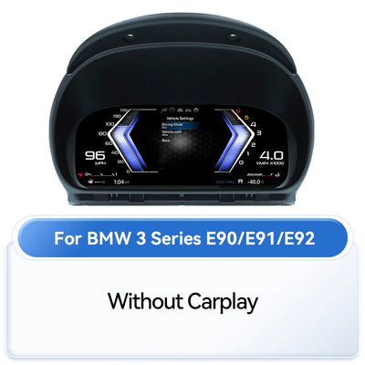 Tableau de Bord Numérique BMW Série 3 E90-E93 2005-2012 - vue rapprochée - Becquet Voiture