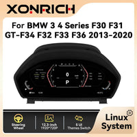 Tableau de Bord Numérique BMW Série 3 F30 - vue de face - Becquet Voiture