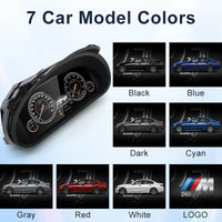 Tableau de Bord Numérique BMW Série 3 M3 E46 - vue de trois-quarts - Becquet Voiture