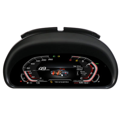 Tableau de Bord Numérique BMW Série 5 E39 X5 E53 (réf. 2) - vue de dessus - Becquet Voiture