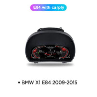 Digital Instrument Cluster BMW X1 E84 2009-2015 - close-up view - Becquet Voiture
