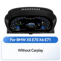 Digitales Kombiinstrument BMW X5 E70 2006–2013 - Montagedetail - Becquet Voiture