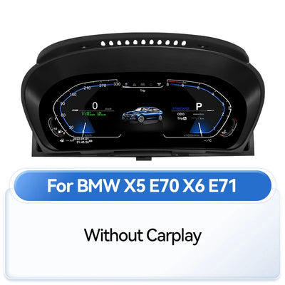 Tableau de Bord Numérique BMW X5 E70 2006-2013 - détail du montage - Becquet Voiture