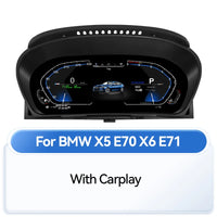 Digitales Kombiinstrument BMW X5 E70 2006–2013 - Nahansicht - Becquet Voiture