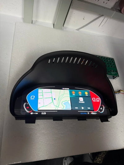 Tableau de Bord Numérique BMW X5 E70 X6 E71 - détail du montage - Becquet Voiture