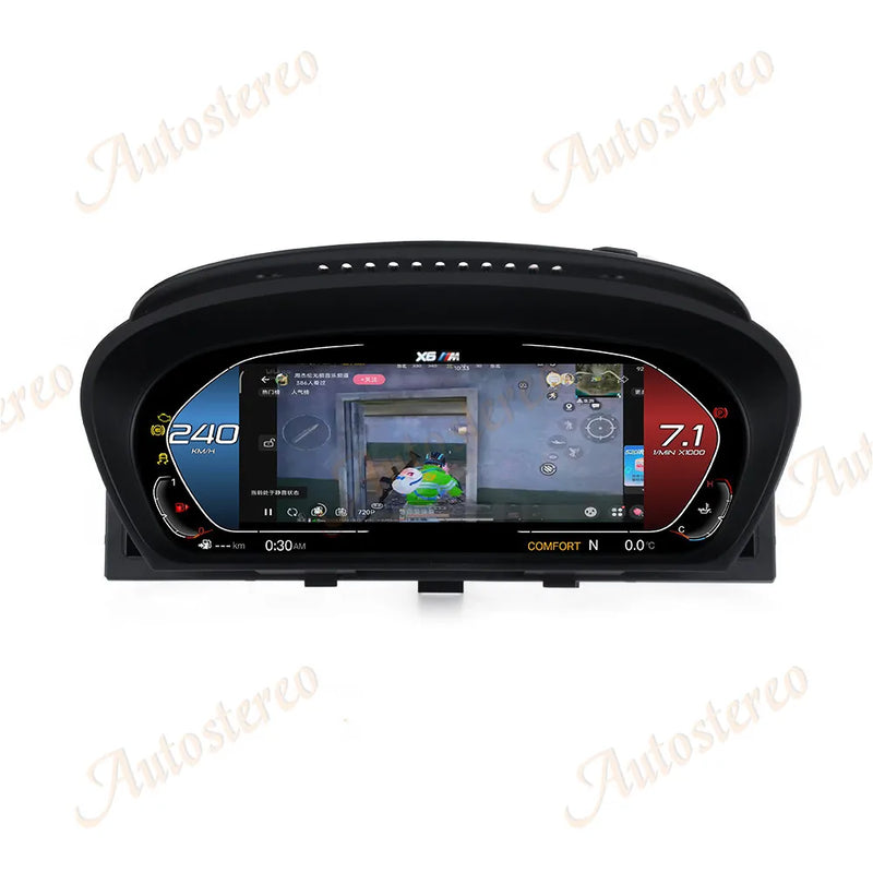 Tableau de Bord Numérique BMW X5 E70 X6 E71 - vue de trois-quarts - Becquet Voiture