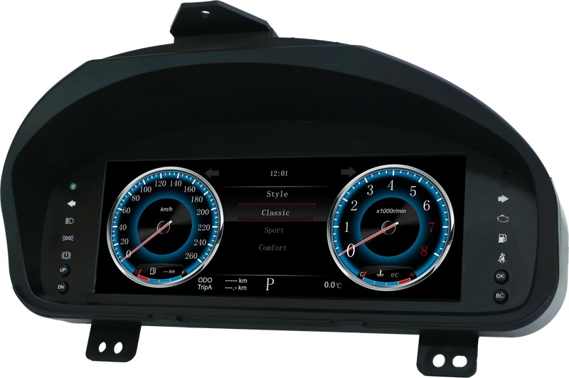 Tableau de Bord Numérique Honda Accord 2003-2007 - vue de profil - Becquet Voiture