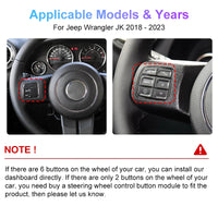 Tableau de Bord Numérique Jeep Wrangler JK 2011-2017 - vue de trois-quarts - Becquet Voiture