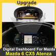Tableau de Bord Numérique Mazda 6 CX-5 2017-2021