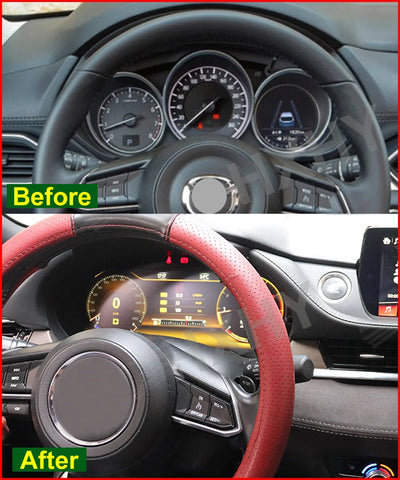 Tableau de Bord Numérique Mazda 6 CX-5 2017-2021 - vue de profil - Becquet Voiture