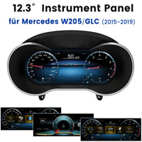 Digital Instrument Cluster Mercedes C-Class GLC 2015-2018 - fitting detail - Becquet Voiture