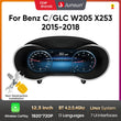 Tableau de Bord Numérique Mercedes Classe C GLC 2015-2018