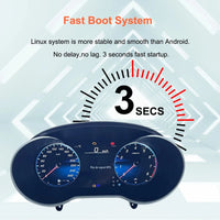Digital Instrument Cluster Mercedes C-Class GLC W205 W253 NTG 5.0 5.5 - rear view - Becquet Voiture