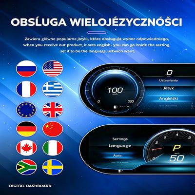 Tableau de Bord Numérique Mercedes Classe C GLC W205 X253 2015-2020 - vue de profil - Becquet Voiture