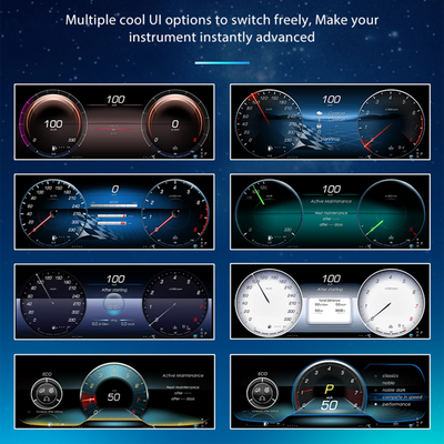 Tableau de Bord Numérique Mercedes Classe C W204 2011-2014 - vue arrière - Becquet Voiture