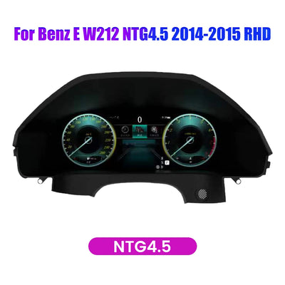 Tableau de Bord Numérique Mercedes Classe E W212 2010-2015 - vue de dessus - Becquet Voiture