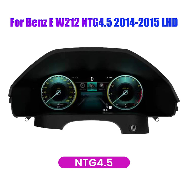 Tableau de Bord Numérique Mercedes Classe E W212 2010-2015 - vue rapprochée - Becquet Voiture