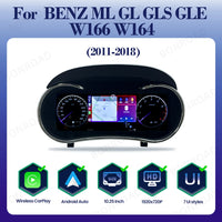 Digital Instrument Cluster Mercedes ML GLE GLS - fitting detail - Becquet Voiture