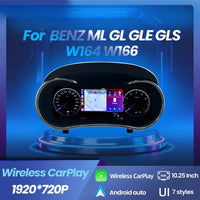 Digital Instrument Cluster Mercedes ML GLE GLS - front view - Becquet Voiture