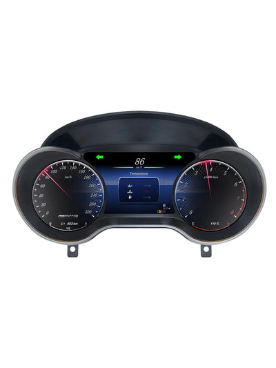 Tableau de Bord Numérique Mercedes ML W164 2006-2012 - détail du montage - Becquet Voiture