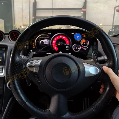 Tableau de Bord Numérique Nissan 370Z 2008-2019 - vue arrière - Becquet Voiture