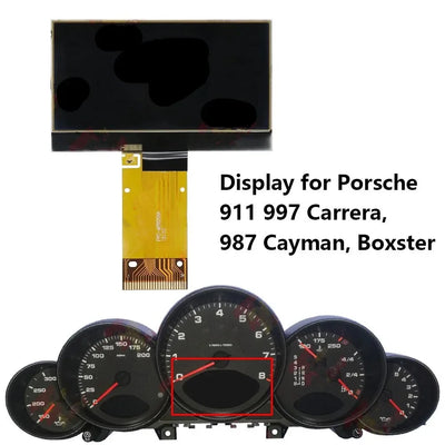 Tableau de Bord Numérique Porsche 911 997 987 - vue de profil - Becquet Voiture