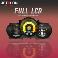 Porsche Cayman 911 Boxster Digital Instrument Cluster - studio packshot - Becquet Voiture