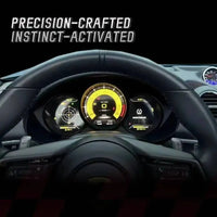 Porsche Cayman 911 Boxster Digital Instrument Cluster - side view - Becquet Voiture