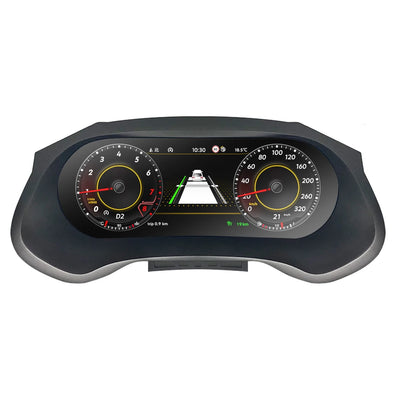 Tableau de Bord Numérique Seat Leon 2013-2018 - détail du montage - Becquet Voiture