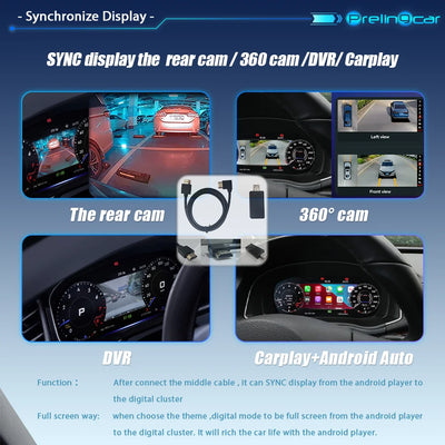 Tableau de Bord Numérique Seat Leon 2013-2018 - installé sur véhicule - Becquet Voiture