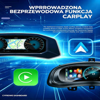 Tableau de Bord Numérique Skoda Octavia 2008-2013 - vue de profil - Becquet Voiture
