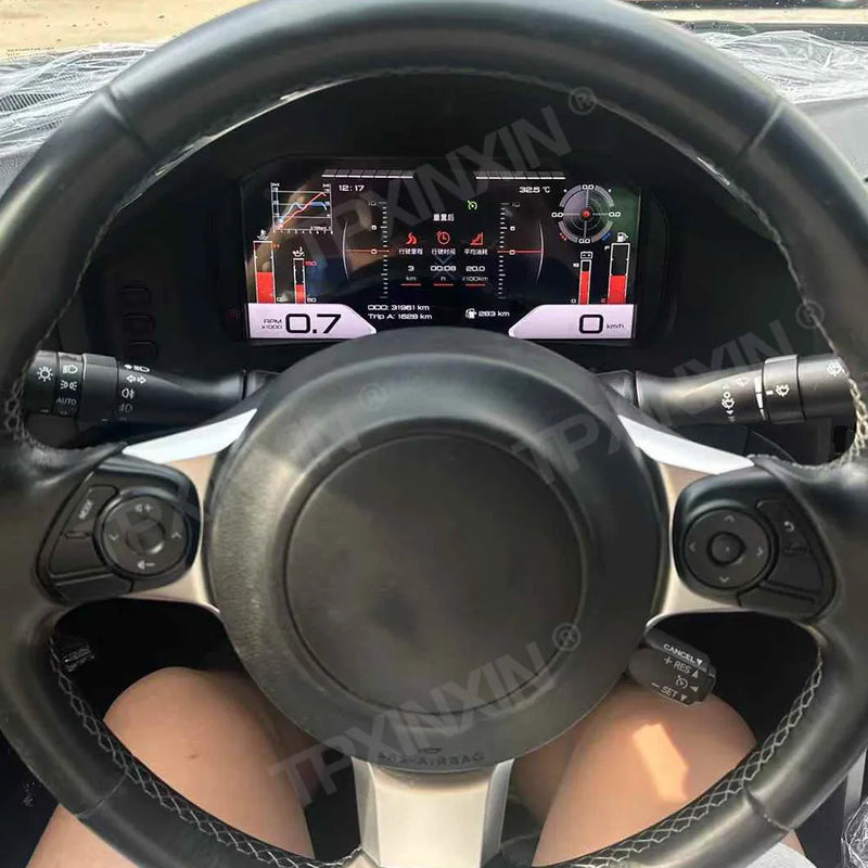 Tableau de Bord Numérique Toyota GT86 Subaru BRZ 2012-2019 - vue de profil - Becquet Voiture