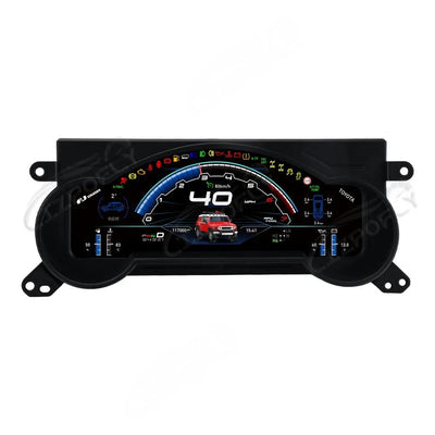 Tableau de Bord Numérique Toyota Land Cruiser FJ 2007-2022 - vue de face - Becquet Voiture