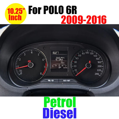 Tableau de Bord Numérique Volkswagen Golf Passat Tiguan - vue de trois-quarts 2 - Becquet Voiture