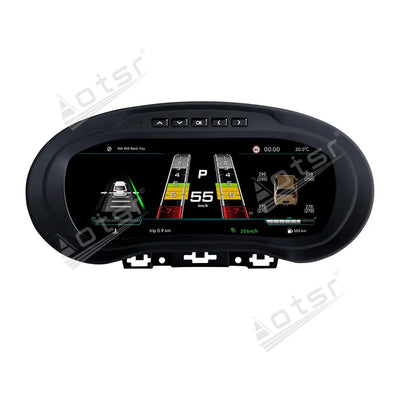 Tableau de Bord Numérique Volkswagen Polo 2012-2018 - vue arrière - Becquet Voiture