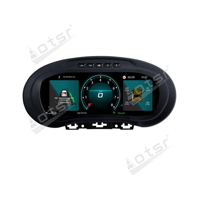 Tableau de Bord Numérique Volkswagen Polo 2012-2018 - vue de profil - Becquet Voiture