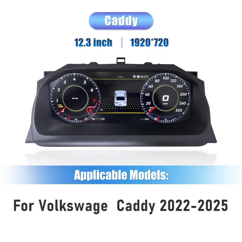 Tableau de Bord Numérique Volkswagen Skoda Superb Octavia - détail du montage - Becquet Voiture