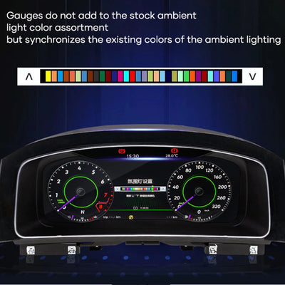 Tableau de Bord Numérique Volkswagen T5 2003-2008 - vue arrière - Becquet Voiture