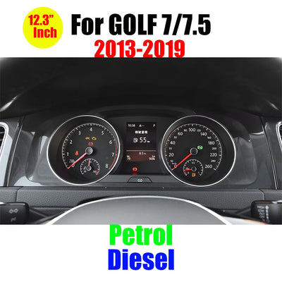 Tableau de Bord Numérique VW Golf 6 7 Passat Tiguan - vue arrière 2 - Becquet Voiture