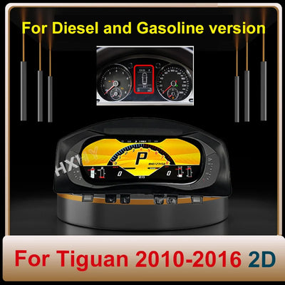 Tableau de Bord Numérique VW Golf 6 GTI Scirocco Tiguan - installé sur véhicule 2 - Becquet Voiture