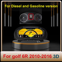Tableau de Bord Numérique VW Golf 6 GTI Scirocco Tiguan - vue de trois-quarts 2 - Becquet Voiture